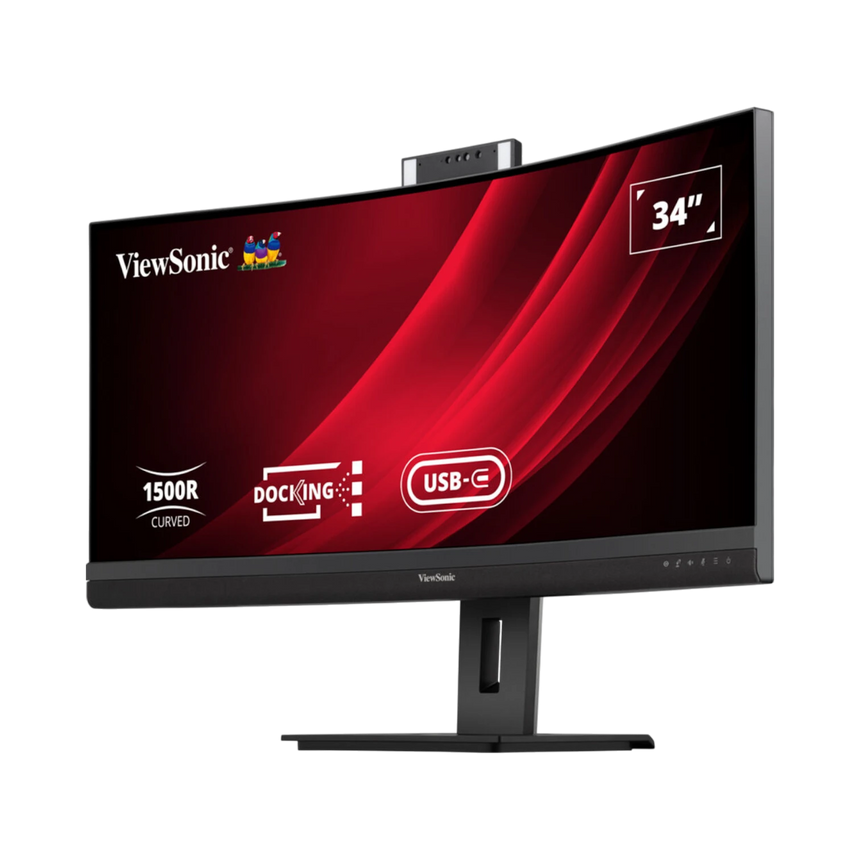 ViewSonic VG3457CV 34" 1440p Ultrawide Curved Video Conferencing Monitor — Being Shipped