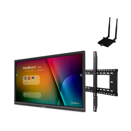 ViewSonic ViewBoard 65" 4K UHD Interactive Display with Wi-Fi Module & Wall Mount Kit — Being Shipped