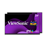 ViewSonic VG2455_56a_H2 23.8" 16:9 IPS Monitor (2-Pack, Without Stands) — Being Shipped