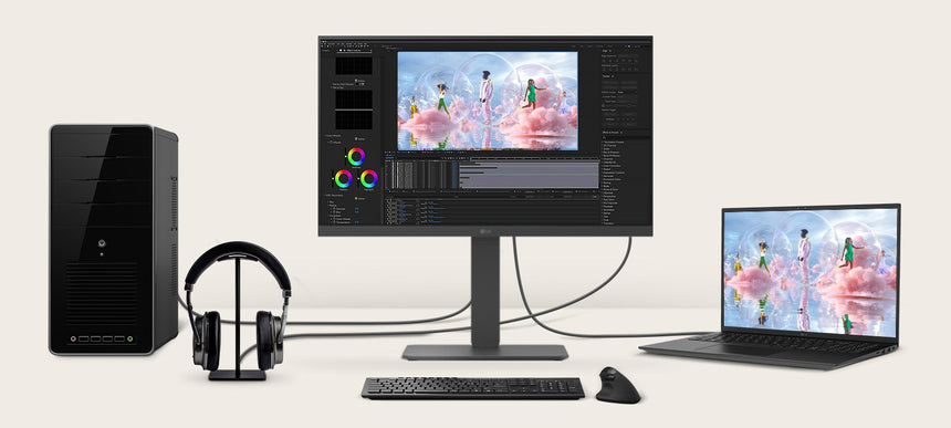 LG 24BA650-B 23.8" 16:9 100Hz FHD IPS Monitor — Being Shipped