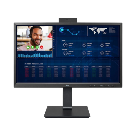 LG 24CQ650I-6N 24" All-in-One Thin Client, Intel Celeron N5105, 4GB DDR4 RAM, 16GB eMMC — Being Shipped