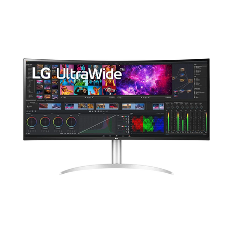 LG UltraWide 40WP95C-W 39.7" 21:9 72Hz FreeSync 5K2K HDR IPS Curved Monitor (Silver) — Being Shipped