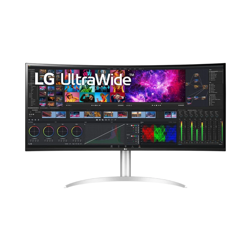 LG UltraWide 40WP95C-W 39.7" 21:9 72Hz FreeSync 5K2K HDR IPS Curved Monitor (Silver) — Being Shipped