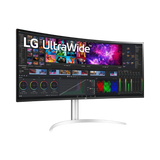LG UltraWide 40WP95C-W 39.7" 21:9 72Hz FreeSync 5K2K HDR IPS Curved Monitor (Silver) — Being Shipped