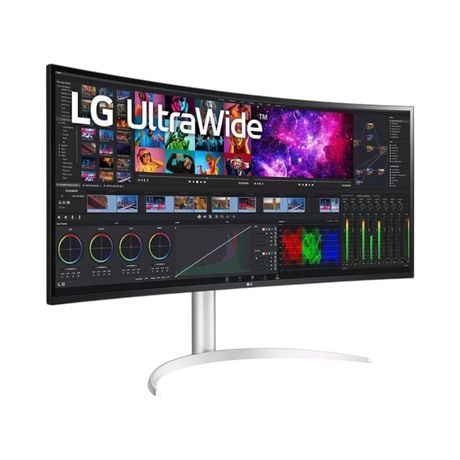 LG UltraWide 40WP95C-W 39.7" 21:9 72Hz FreeSync 5K2K HDR IPS Curved Monitor (Silver) — Being Shipped