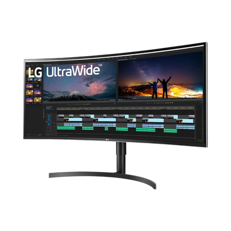 LG 38WN75C-B 38" 21:9 60Hz HDR IPS Curved Monitor — Being Shipped