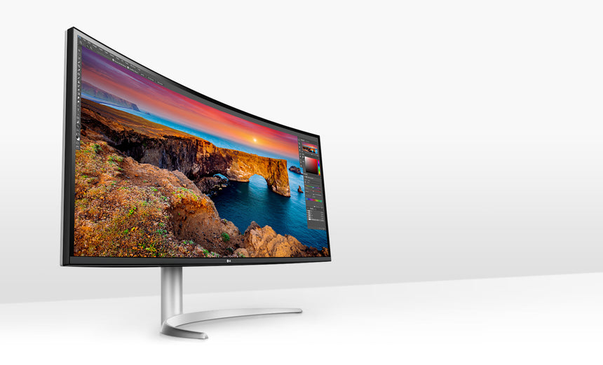 LG BP95C-W 39.7" 21:9 72Hz 2160p HDR IPS UltraWide Curved Display Monitor — Being Shipped