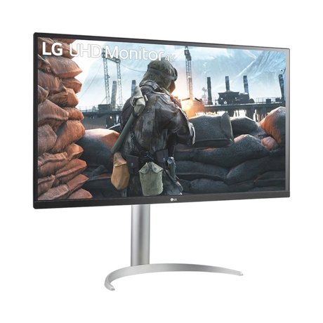 LG 27BP55U-B 27" 16:9 60Hz FreeSync 4K UHD HDR IPS Monitor (White/Black/Silver) — Being Shipped