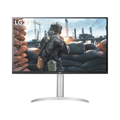 LG 27BP55U-B 27" 16:9 60Hz FreeSync 4K UHD HDR IPS Monitor (White/Black/Silver) — Being Shipped