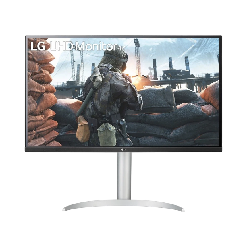 LG 27BP55U-B 27" 16:9 60Hz FreeSync 4K UHD HDR IPS Monitor (White/Black/Silver) — Being Shipped