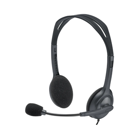 Logitech H111 For EDU Wired 3.5mm Stereo Computer On Ear Headset — Being Shipped