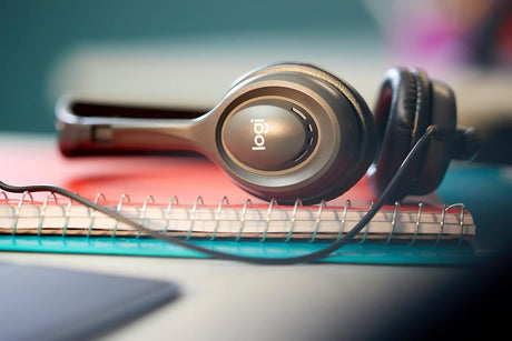 Logitech H111 For EDU Wired 3.5mm Stereo Computer On Ear Headset — Being Shipped