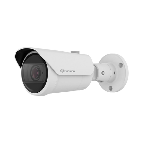 Hanwha Vision QNO-C8083R 5MP AI IR Bullet Camera with 3.2-10.2mm Lens — Being Shipped