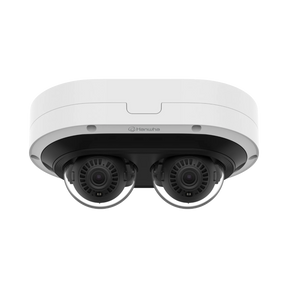 Hanwha Vision PNM-12082RVD 6MP 2-Sensor Outdoor Multidirectional Network Dome Camera with Night Vision — Being Shipped