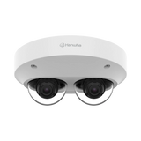 Hanwha Vision PNM-7002VD 2MP 2-Sensor Outdoor Multidirectional Network Dome Camera (No Lens) — Being Shipped