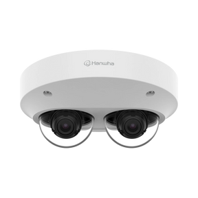 Hanwha Vision PNM-7002VD 2MP 2-Sensor Outdoor Multidirectional Network Dome Camera (No Lens) — Being Shipped