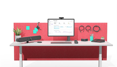 Logitech Zoom with Rally Bar-Appliance Mode for Small to Medium Rooms (Graphite) — Being Shipped