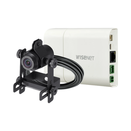 Hanwha Vision WiseNet X Series XNB-H6240A 2MP Indoor Modular ATM Network Camera Kit (4.9' Cable) — Being Shipped
