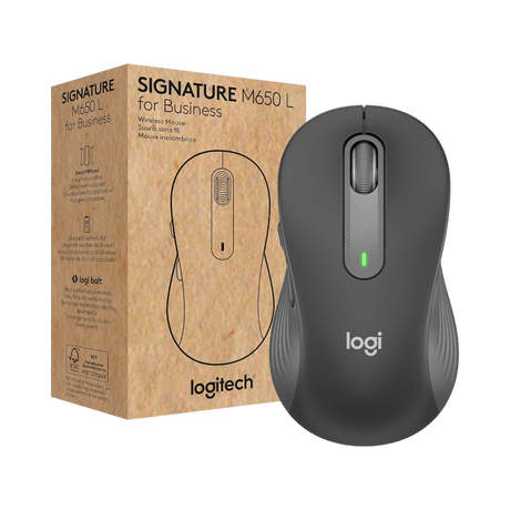 Logitech Signature M650 L Business Wireless Mouse — Being Shipped