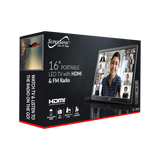 SuperSonic SC-2816 Portable 16" Widescreen LED TV — Being Shipped