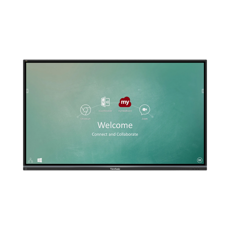 ViewSonic ViewBoard IFP8650 86" Class 4K UHD Commercial Smart Touchscreen LED Bundle with Wi-Fi Module & Trolley Cart — Being Shipped