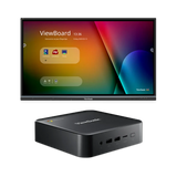 ViewSonic IFP7550-C0 75" UHD 4K ViewBoard Interactive Flat Panel Bundle with Chromebox — Being Shipped