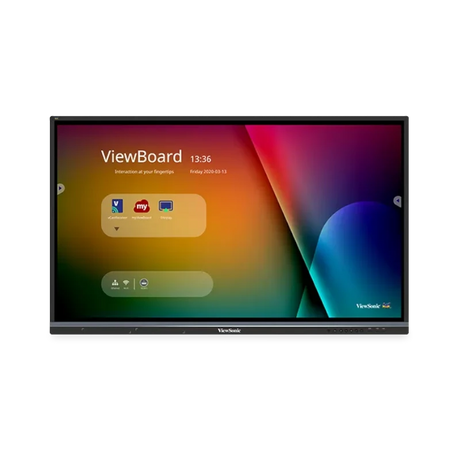 ViewSonic IFP7550-C0 75" UHD 4K ViewBoard Interactive Flat Panel Bundle with Chromebox — Being Shipped