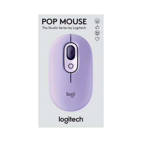Logitech POP Silent Wireless Bluetooth Mouse (Cosmos) — Being Shipped