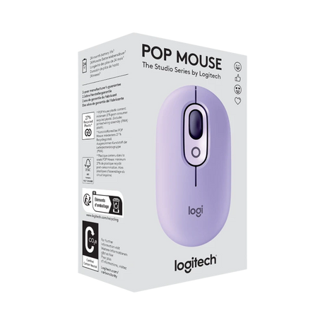 Logitech POP Silent Wireless Bluetooth Mouse (Cosmos) — Being Shipped