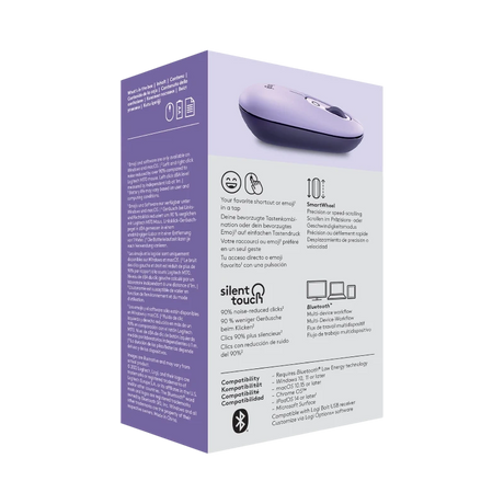 Logitech POP Silent Wireless Bluetooth Mouse (Cosmos) — Being Shipped