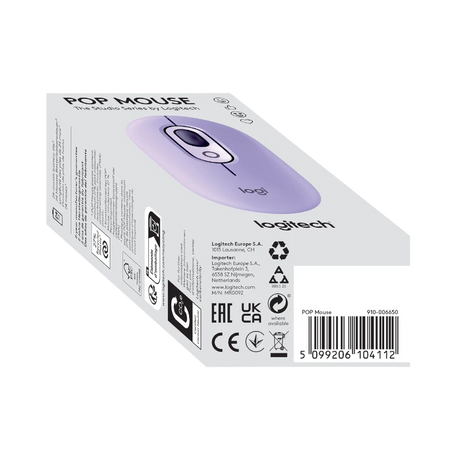 Logitech POP Silent Wireless Bluetooth Mouse (Cosmos) — Being Shipped