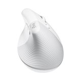 Logitech Lift for Mac Vertical Ergonomic Wireless Mouse (Off-White) — Being Shipped