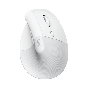 Logitech Lift for Mac Vertical Ergonomic Wireless Mouse (Off-White) — Being Shipped