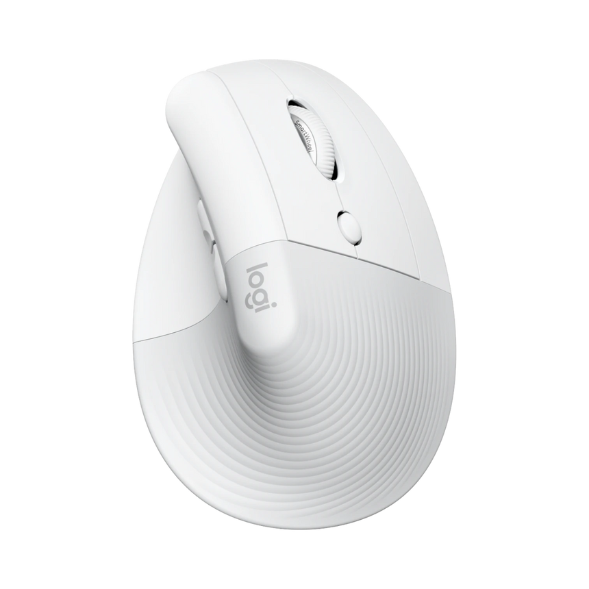 Logitech Lift for Mac Vertical Ergonomic Wireless Mouse (Off-White) — Being Shipped