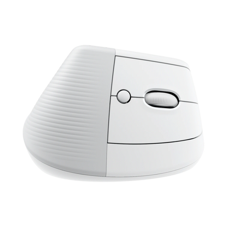 Logitech Lift for Mac Vertical Ergonomic Wireless Mouse (Off-White) — Being Shipped