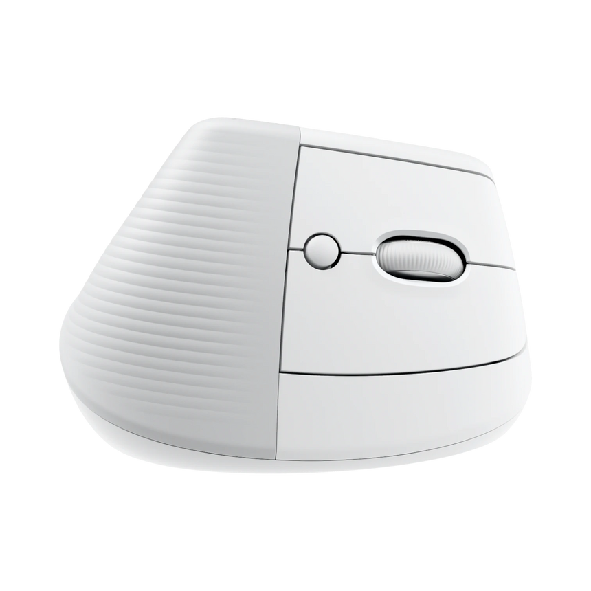 Logitech Lift for Mac Vertical Ergonomic Wireless Mouse (Off-White) — Being Shipped