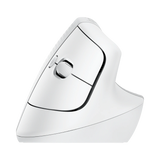Logitech Lift for Mac Vertical Ergonomic Wireless Mouse (Off-White) — Being Shipped