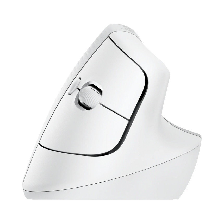 Logitech Lift for Mac Vertical Ergonomic Wireless Mouse (Off-White) — Being Shipped
