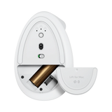 Logitech Lift for Mac Vertical Ergonomic Wireless Mouse (Off-White) — Being Shipped