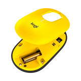 Logitech POP Silent Wireless Bluetooth Mouse (Blast Yellow) — Being Shipped