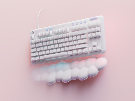 Logitech G G713 Mechanical Gaming Keyboard (White Mist, GX Red Switches) — Being Shipped