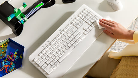 Logitech Signature K650 Wireless Keyboard (Off-White) — Being Shipped