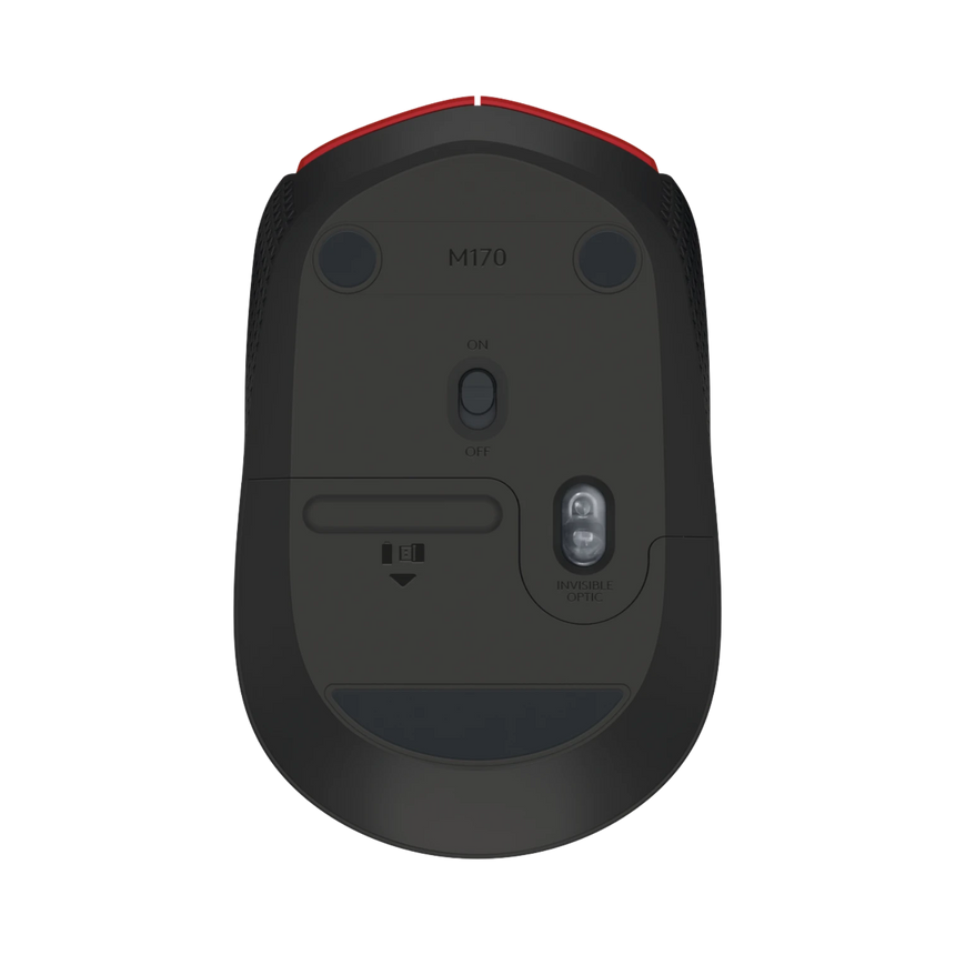 Logitech M170 Ambidextrous Wireless Mouse (Red) — Being Shipped