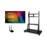 ViewSonic IFP6550-E2 65" 4K Touch Enabled ViewBoard Smart Display with WiFi Adapter and Mobile Trolley Cart — Being Shipped