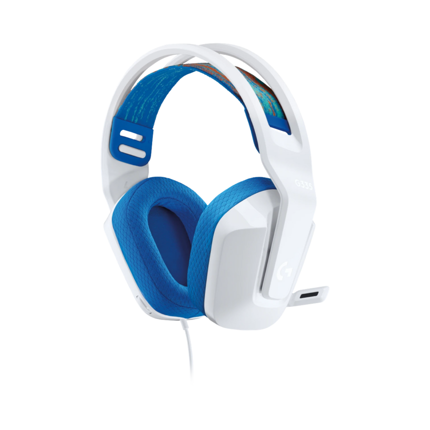Logitech G G335 Wired Gaming Headset (White) — Being Shipped
