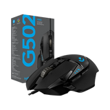 Logitech G G502 HERO Gaming Mouse (Black) — Being Shipped