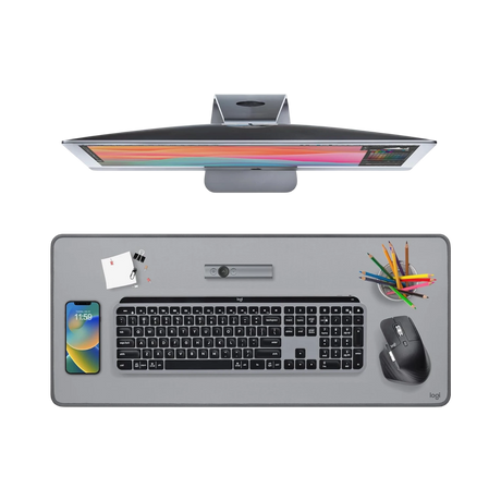 Logitech Studio Series Desk Mat (Mid Gray) — Being Shipped