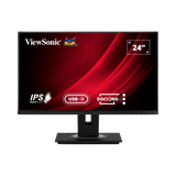 ViewSonic VG2456 24" Docking Monitor featuring USB Type-C and Ethernet — Being Shipped