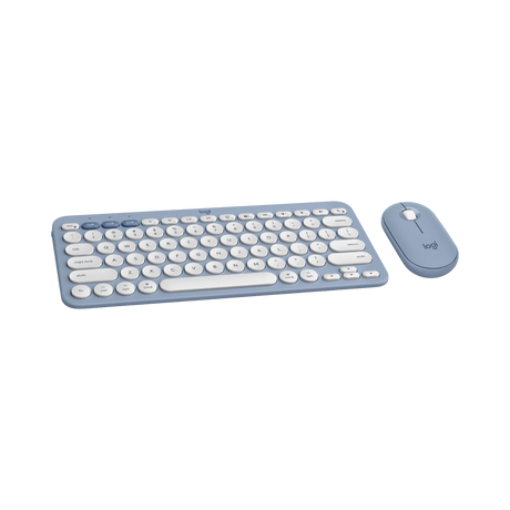 Logitech Pebble 2 Wireless Keyboard & Mouse Combo for Mac (Tonal Blue) — Being Shipped