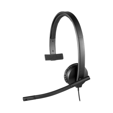 Logitech H570e Wired USB Headset (Mono, USB-A) — Being Shipped